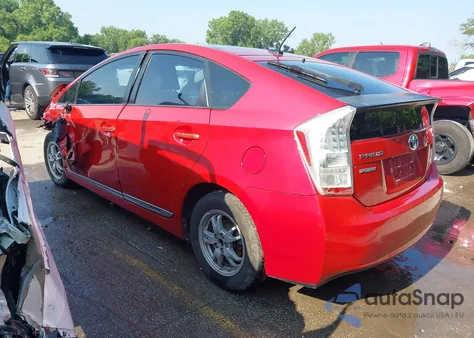 2010 Toyota Prius Iv from USA, damaged, VIN JTDKN3DU8A0219525